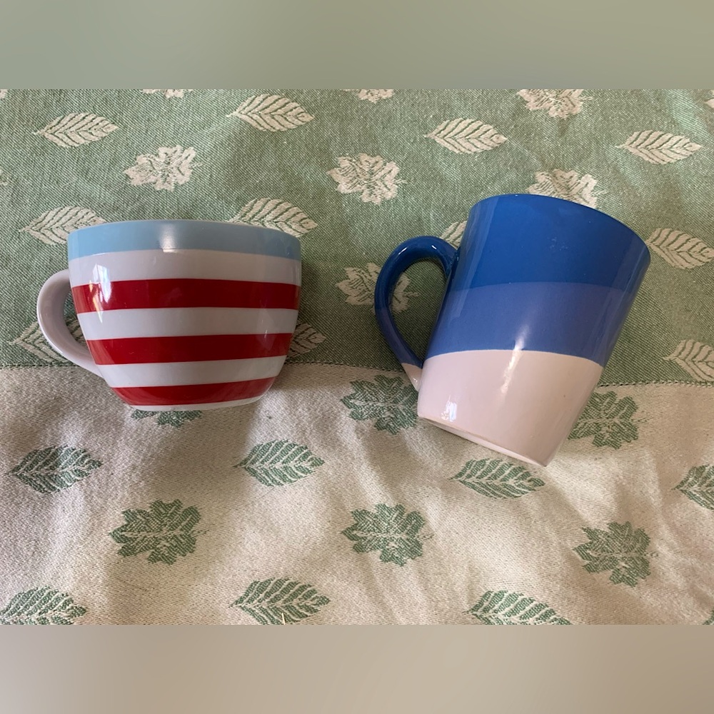Striped Mug Set (2 Mugs Included)